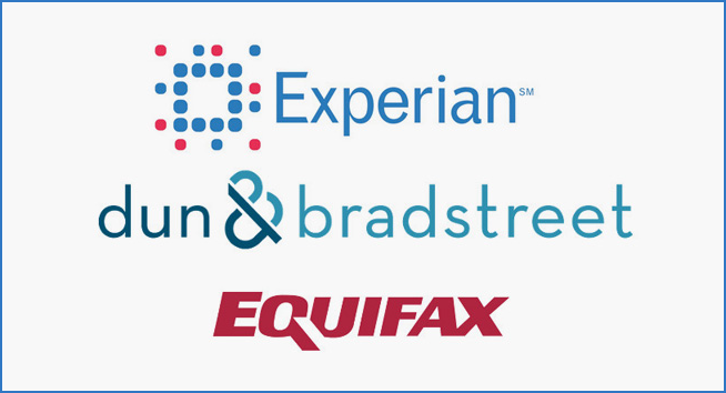 The Old Guard; Experian, EquiFax, Dun and Bradstreet